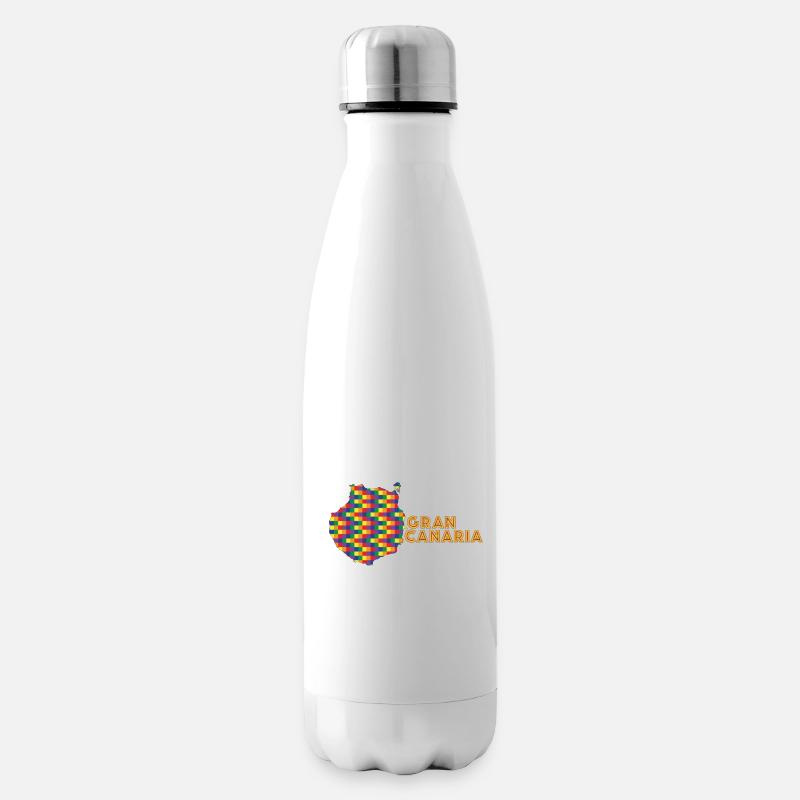 Gran Canaria - Isolierflasche - Weiß