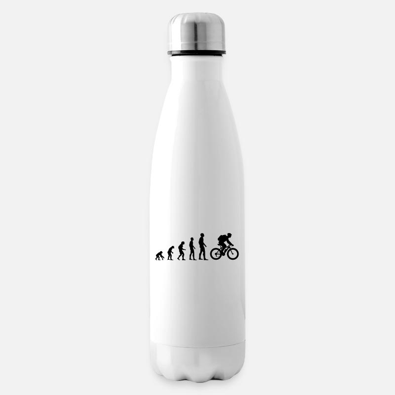 Evolution Mountainbike - Isolierflasche - Weiß