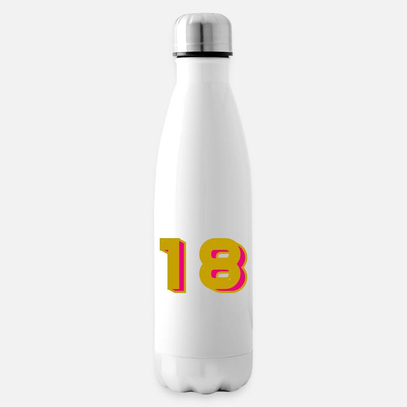 18 - Bouteille isotherme - blanc