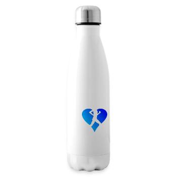 Laufen Rennen Running Jogging Cross Country Runnin - Bouteille isotherme - blanc - Droite
