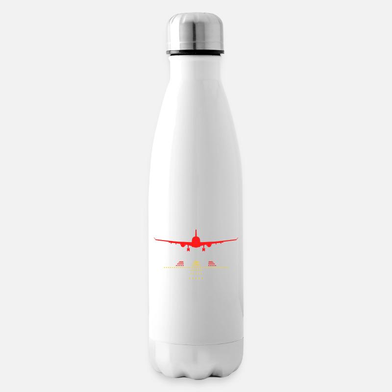 Piste - Bouteille isotherme - blanc