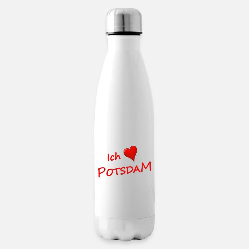 ICH LIEBE POTSDAM - Isolierflasche - Weiß