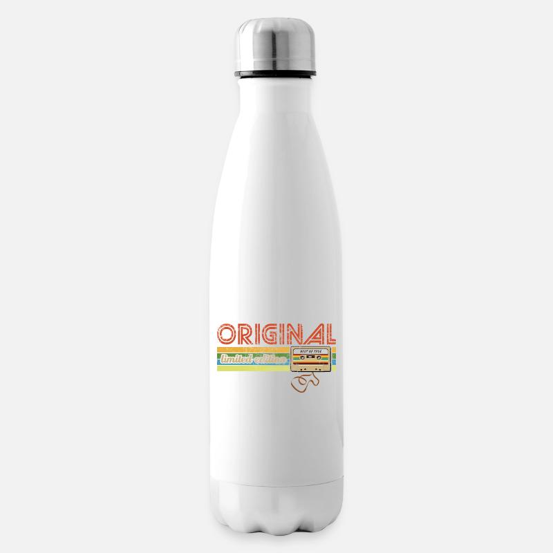Original 1976 Limited Edition - Kassette - Isolierflasche - Weiß