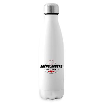 Bachelorette Party Crew - Insulated Water Bottle - white - Right