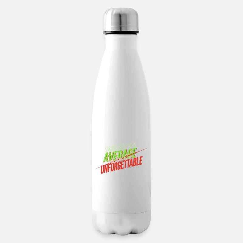 inoubliable - Bouteille isotherme - blanc