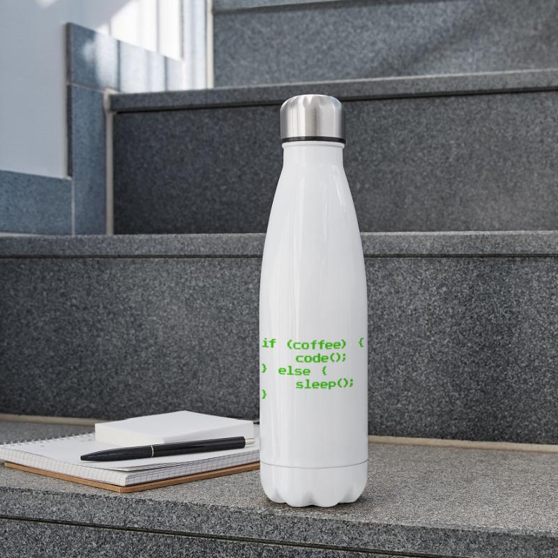 Kein Kaffee Kein Code Programmierer Informatiker Isolierflasche