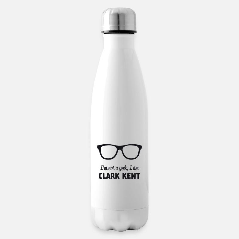 clark-kent - Bouteille isotherme - blanc