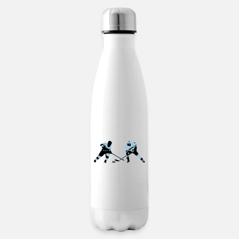 Ice hockey - Bouteille isotherme - blanc