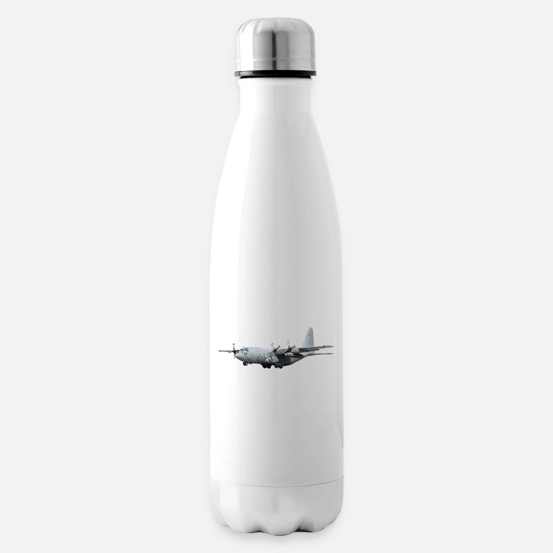 C-130 Hercules - Bouteille isotherme - blanc