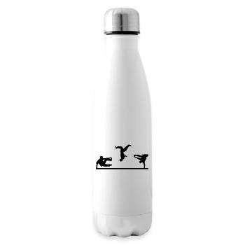 Freerunning, Free Running, Artistics - Isolierflasche - Weiß - Rechts