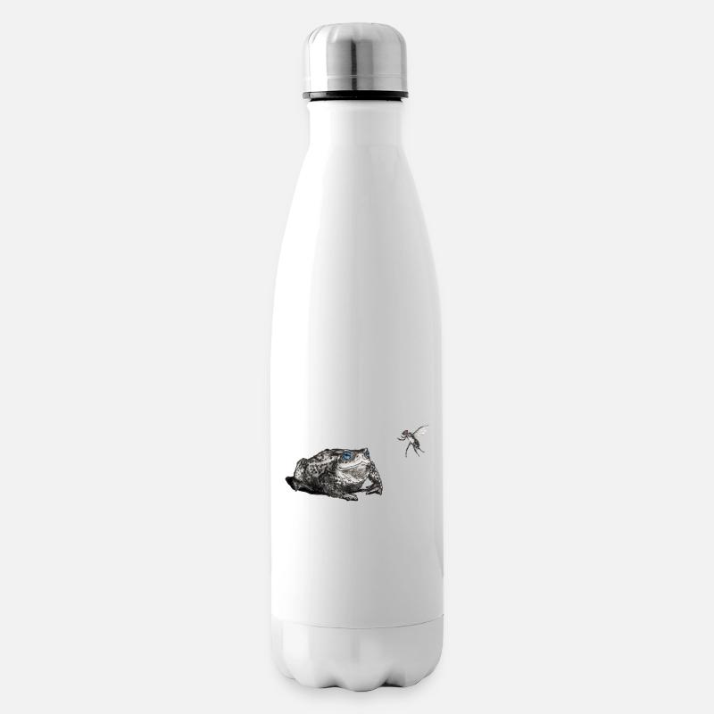 Crapaud et voler - Bouteille isotherme - blanc