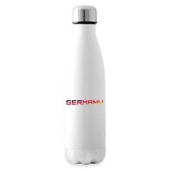 Équipe Allemagne Allemagne Couleurs Noir Rouge Or G - Bouteille isotherme - blanc - Droite