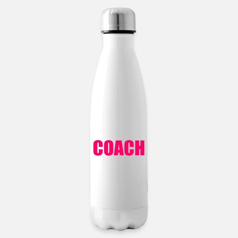 Coach - Isolierflasche - Weiß