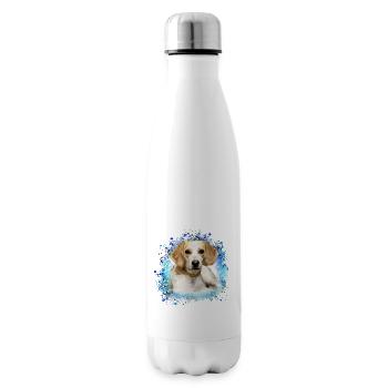 harrier,hund,beagle,graffiti,malerei - Isolierflasche - Weiß - Rechts