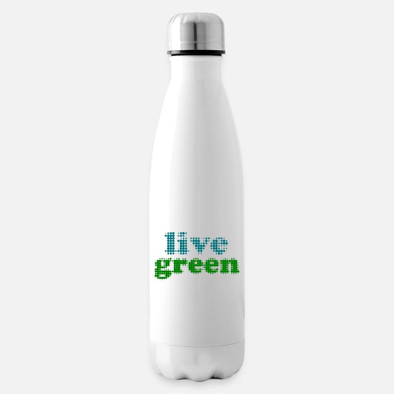 live green - Isolierflasche - Weiß