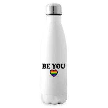 Be you - Insulated Water Bottle - white - Right