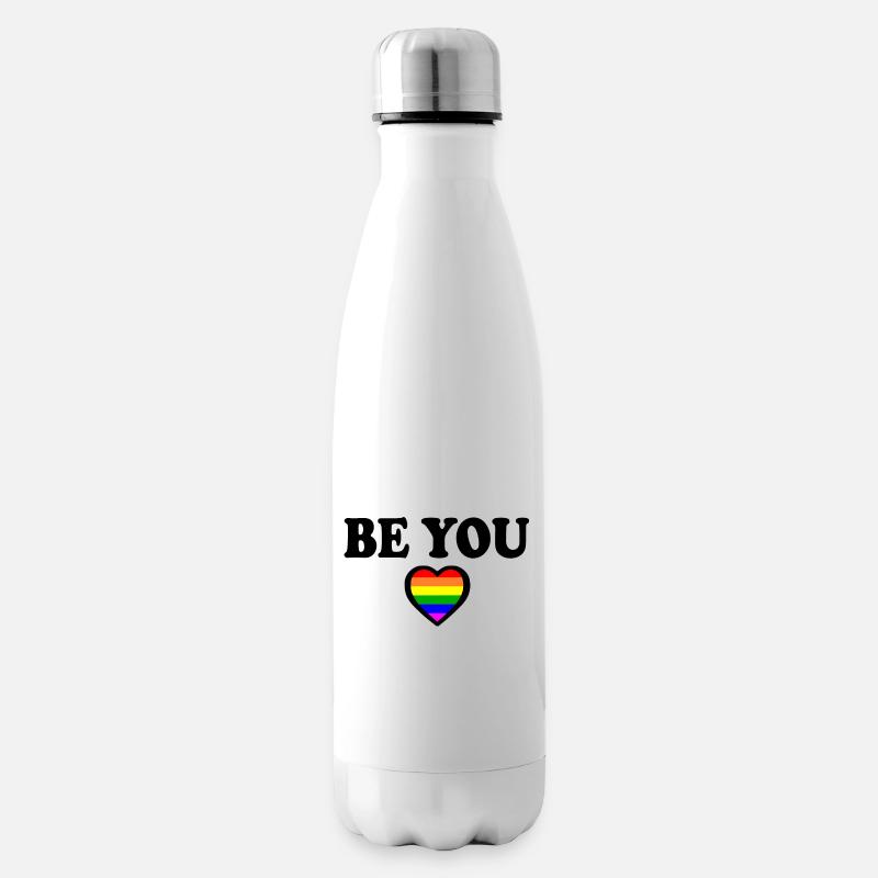 Be you - Isolierflasche - Weiß