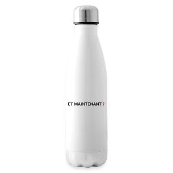 "ET Maintenant" - and now? - Insulated Water Bottle - white - Right