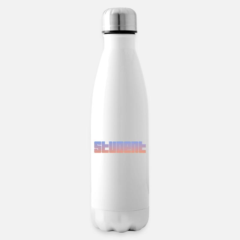 Logo d’été époustouflant - Bouteille isotherme - blanc