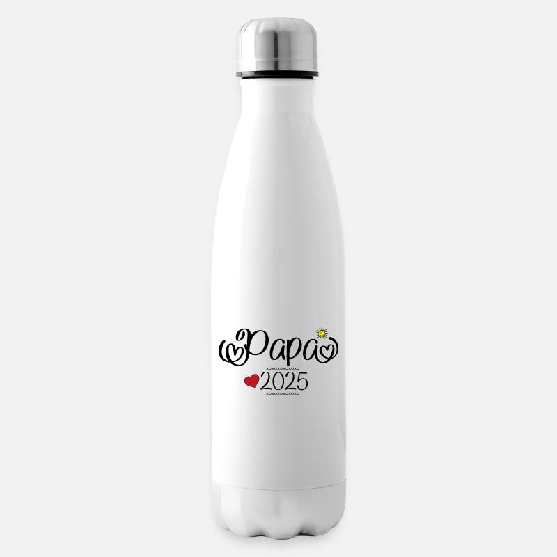 Papa 2025 - Isolierflasche - Weiß