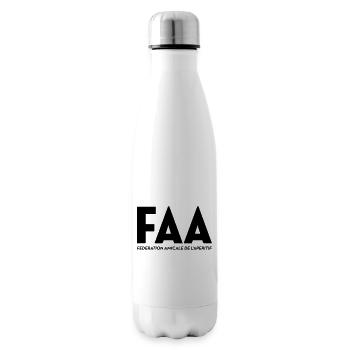 FAA, French Aperitif Federation - Insulated Water Bottle - white - Right