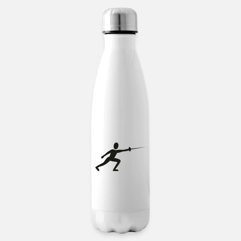 Fechter - Isolierflasche - Weiß