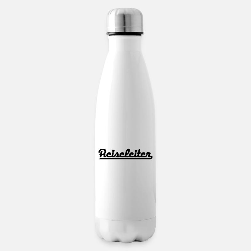 Reiseleiter - Isolierflasche - Weiß