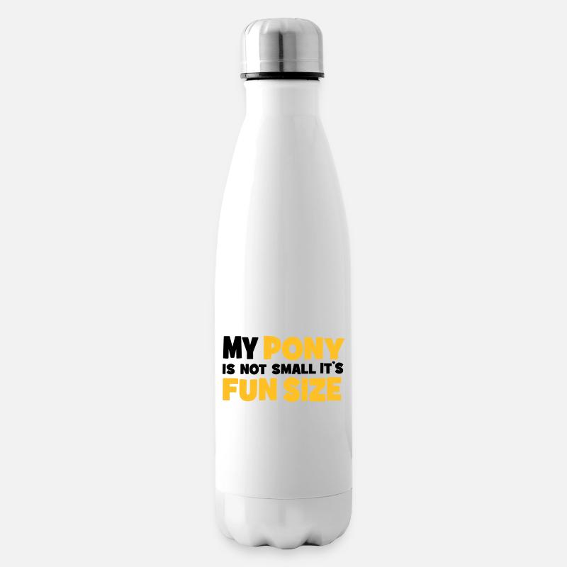 Pony - Bouteille isotherme - blanc