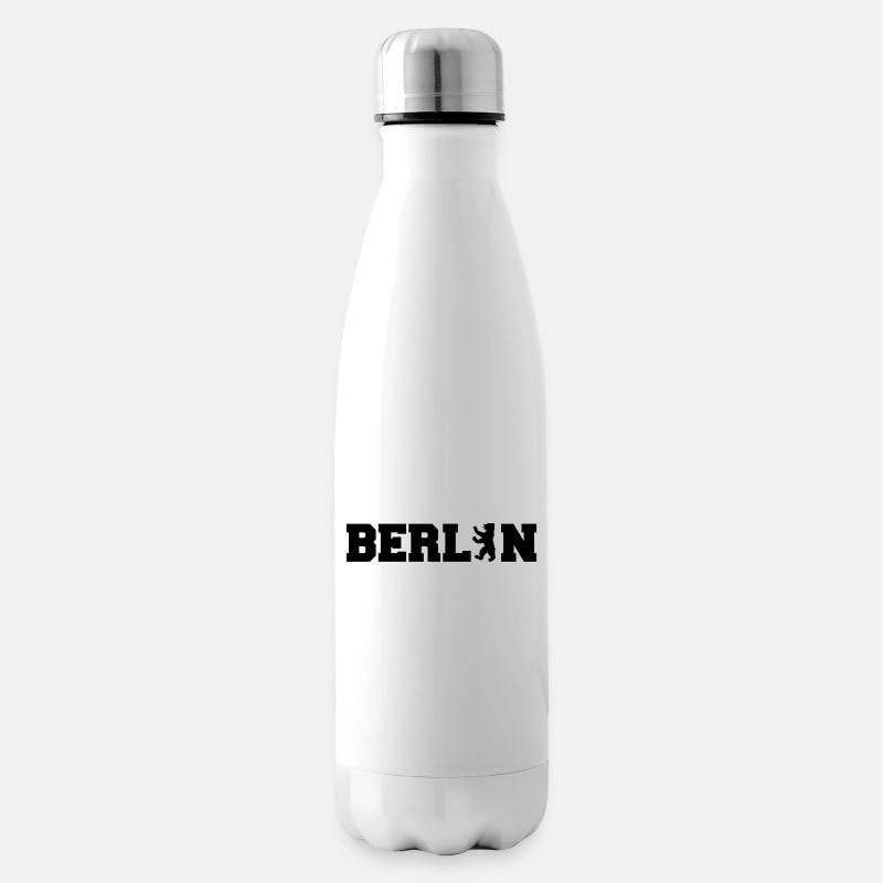 berlin - Isolierflasche - Weiß