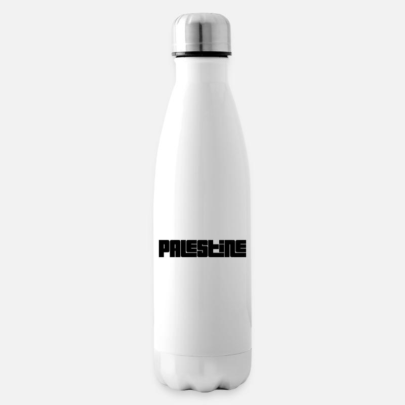 Palestine - Insulated Water Bottle - white