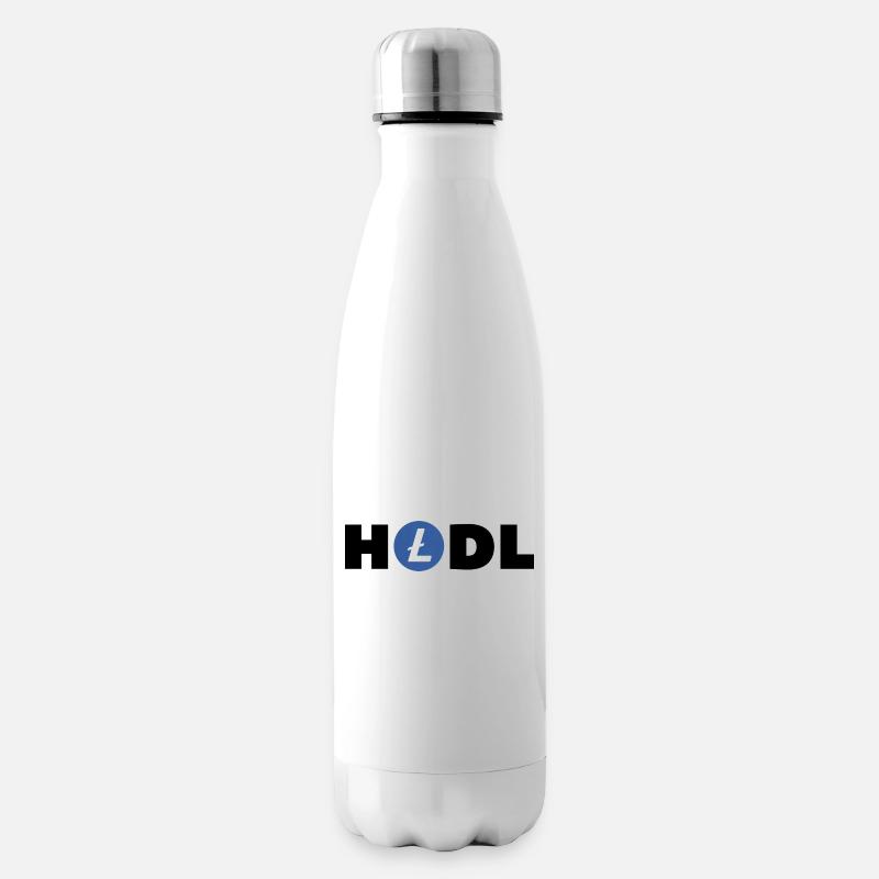HODL - Isolierflasche - Weiß