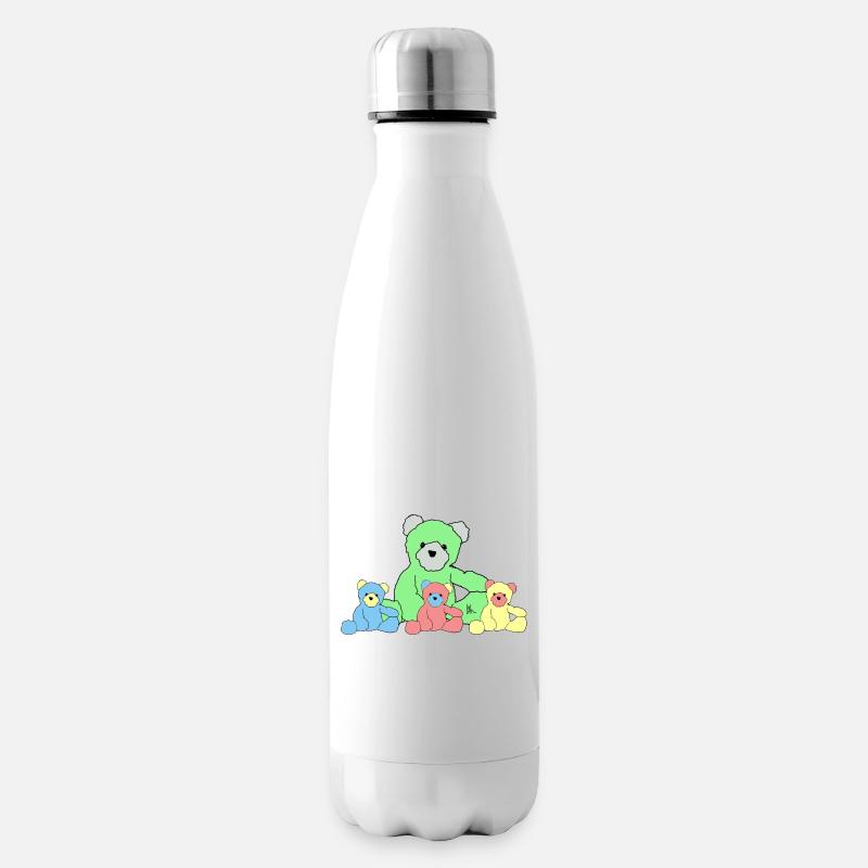 Teddy - Isolierflasche - Weiß