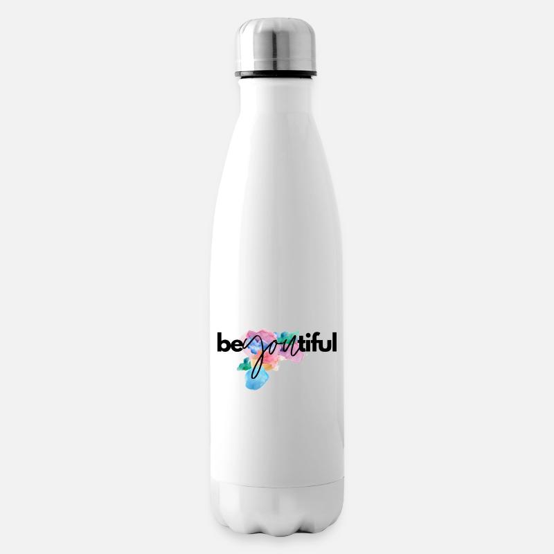 be you tiful - Isolierflasche - Weiß