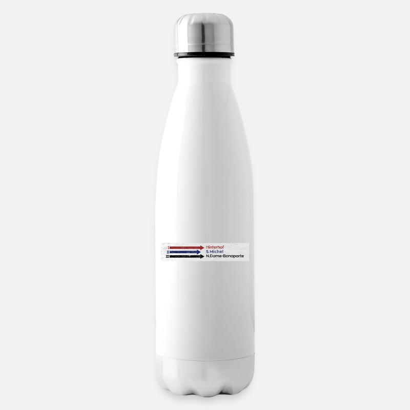 Katakomben Bunker Paris - Isolierflasche - Weiß