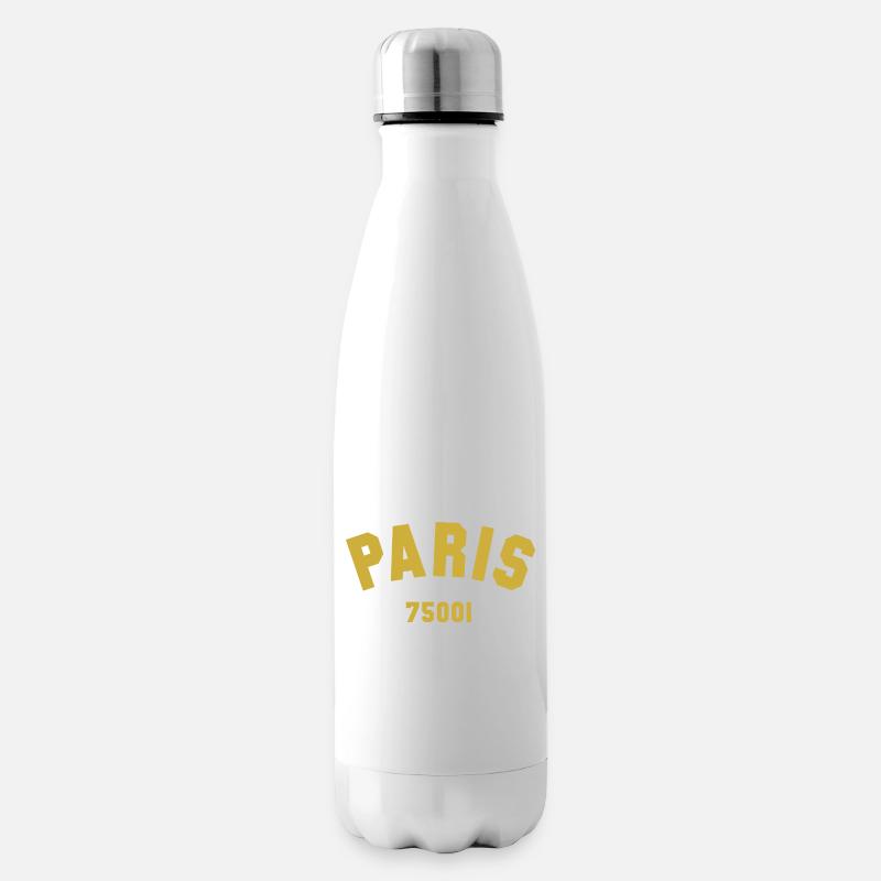 1er arrondissement de PARIS - Bouteille isotherme - blanc