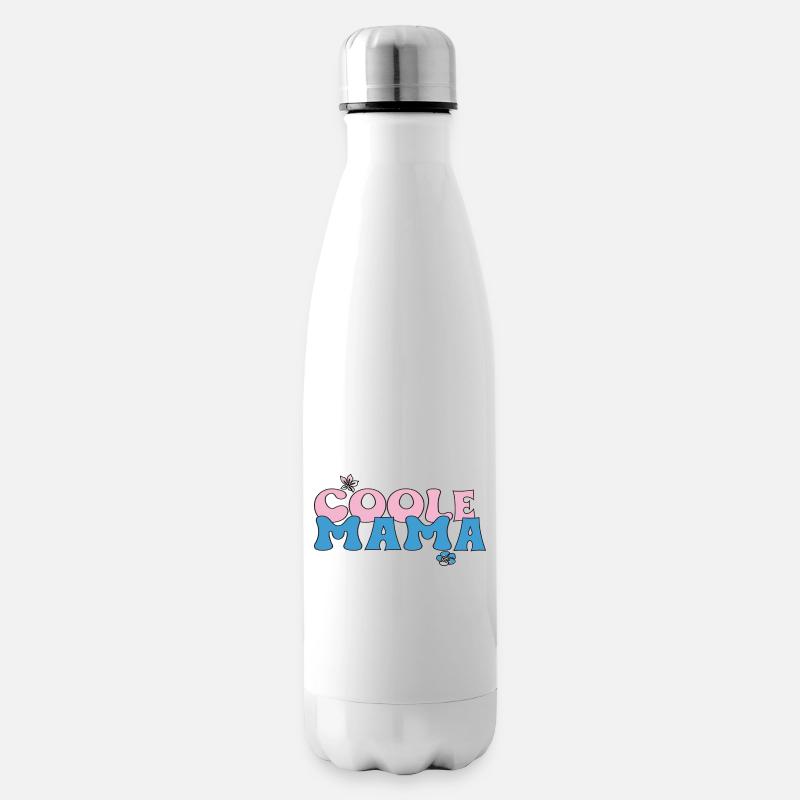 Coole Mama  - Isolierflasche - Weiß