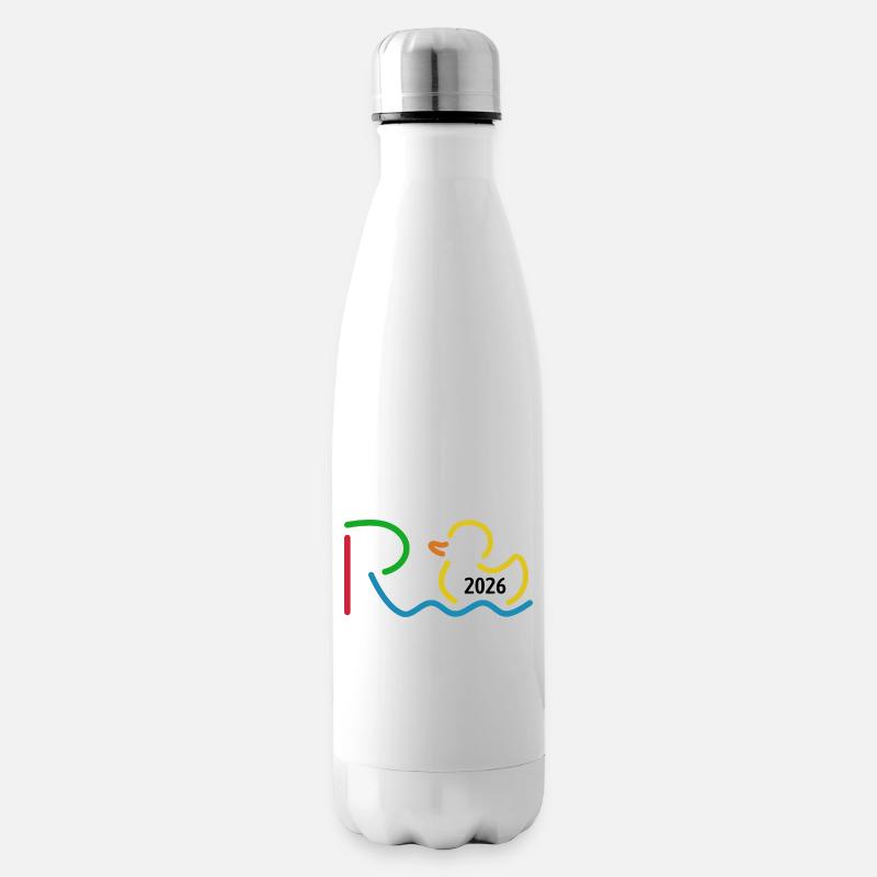 Rente 2026 - Ruhestand - Pension - Isolierflasche - Weiß