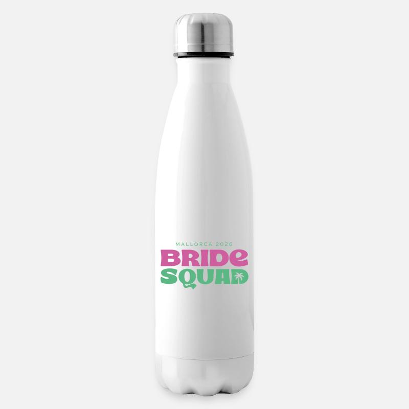 MALLORCA BRIDE SQUAD 2026 - Isolierflasche - Weiß