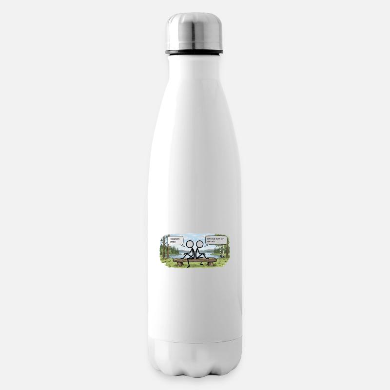 Savo Guys Duo 2 Tale Bank - Isolierflasche - Weiß