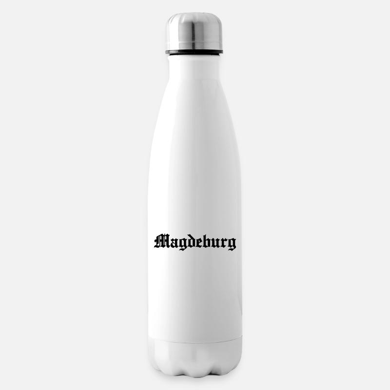 Magdeburg - Isolierflasche - Weiß