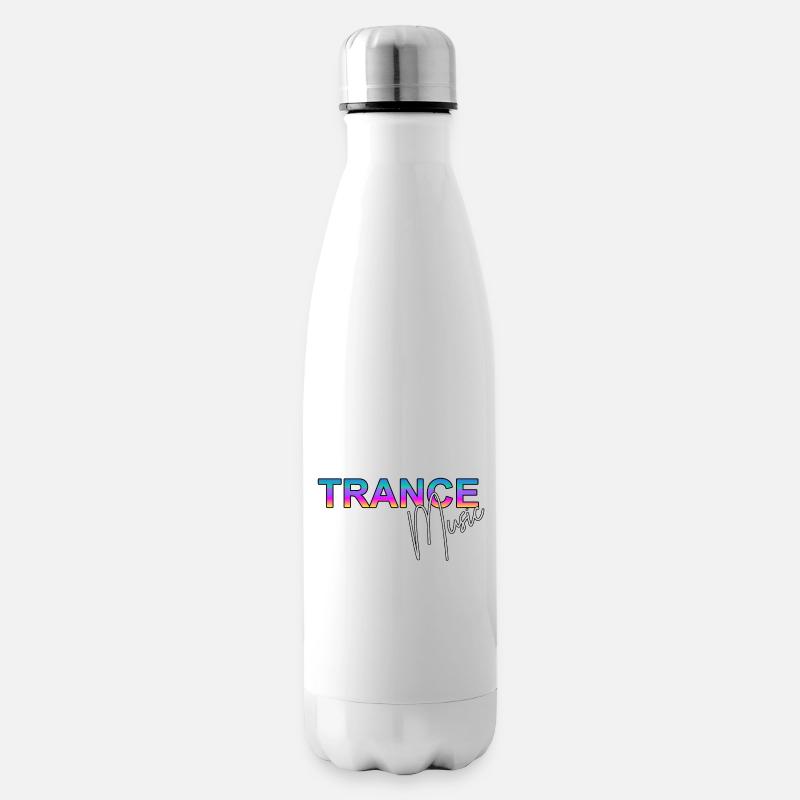 Trance Music - Isolierflasche - Weiß
