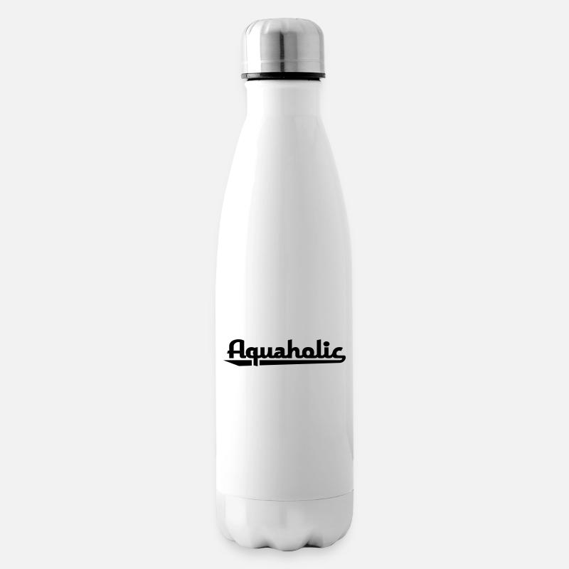 schwimmen - Isolierflasche - Weiß