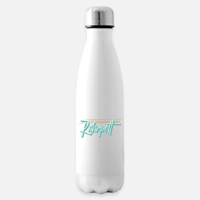 Ruhrpott - Isolierflasche - Weiß