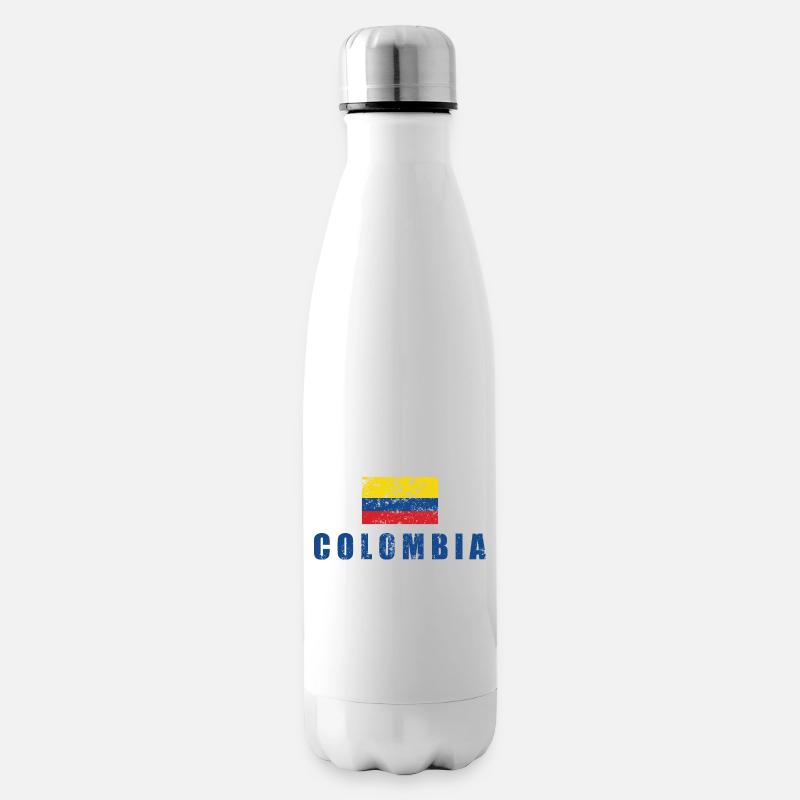 Colombie - Bouteille isotherme - blanc