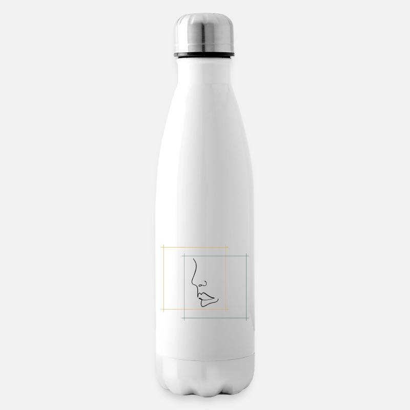 profil - Bouteille isotherme - blanc