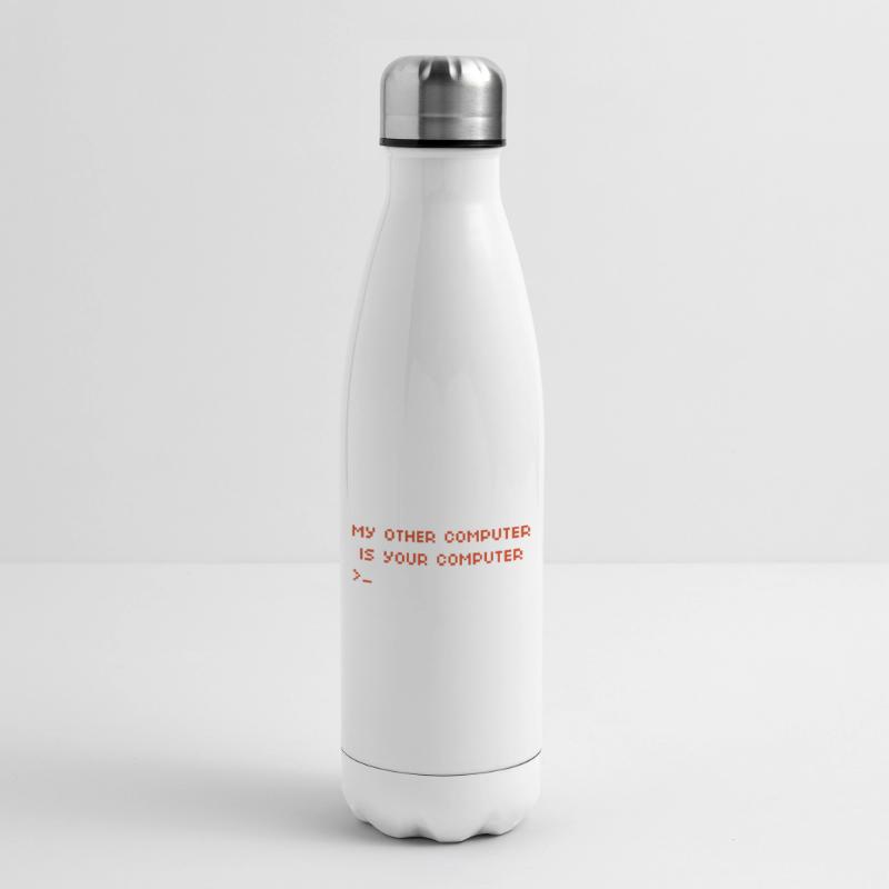 Funny Hacking Hacker Computer Programmer Gifts Insulated Water Bottle