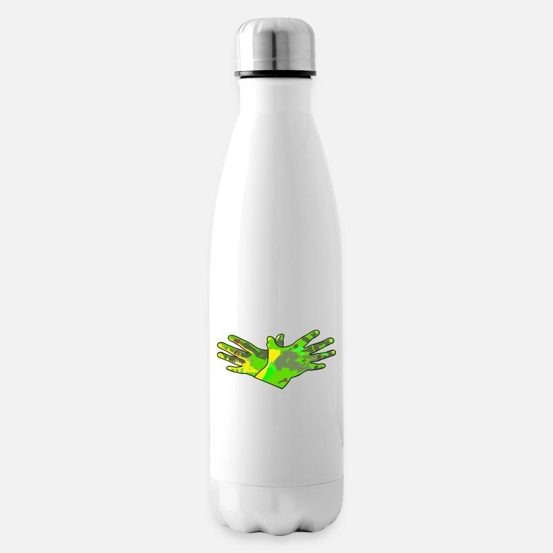 Shiponja kuq e zi, Shiptar, Kosovo, Durrt - Bouteille isotherme - blanc