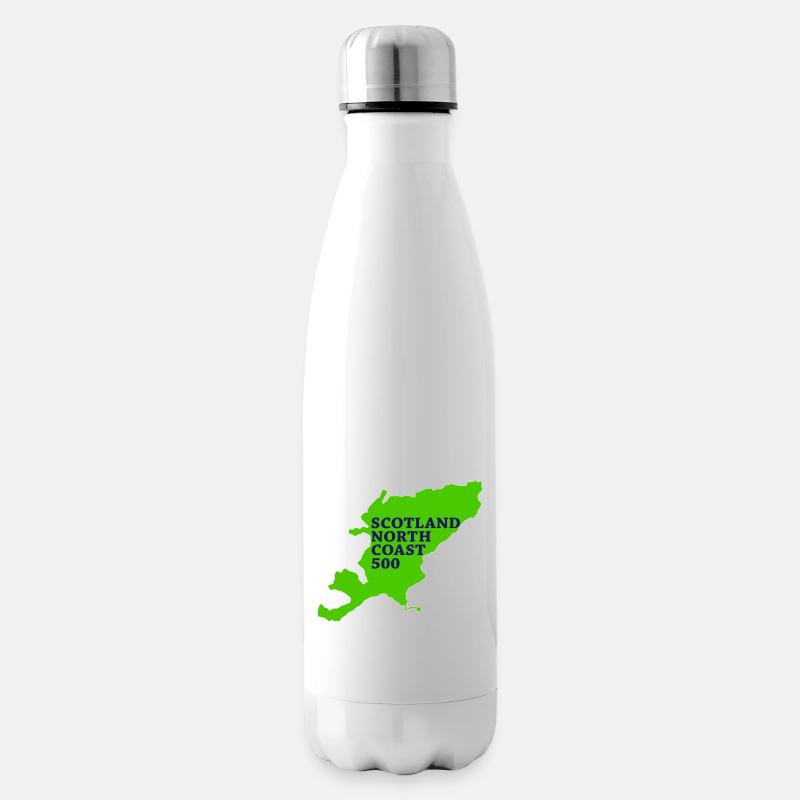 Carte de l’Écosse nc500 - Bouteille isotherme - blanc