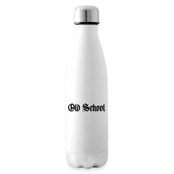 Old School - Insulated Water Bottle - white - Right