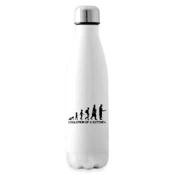 Entwicklung eines Metzgers - Isolierflasche - Weiß - Rechts